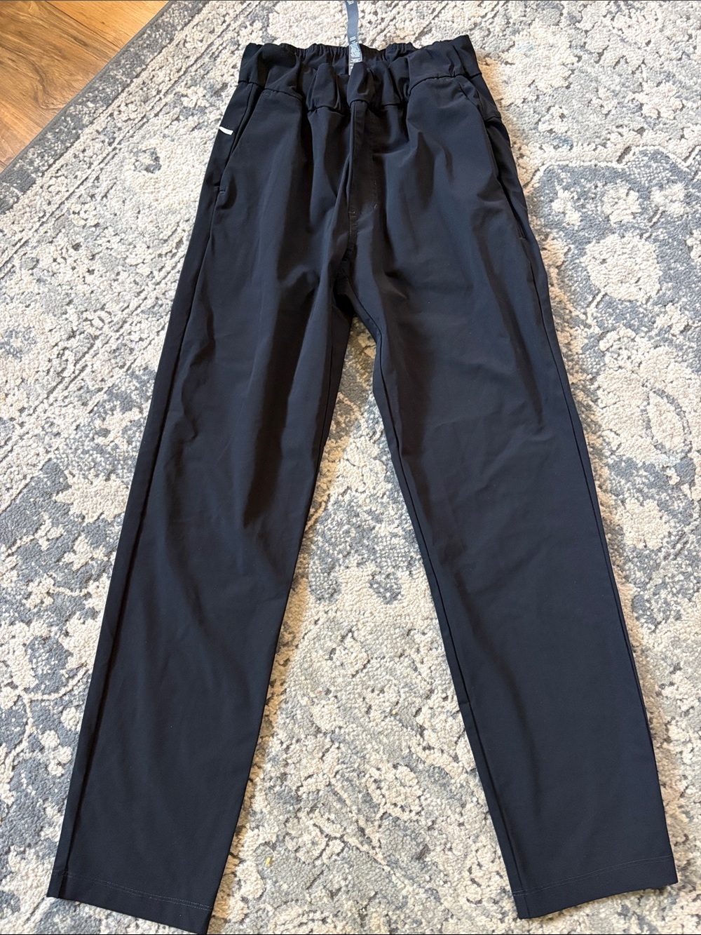Vuori Black Straight-Leg Performance Pants